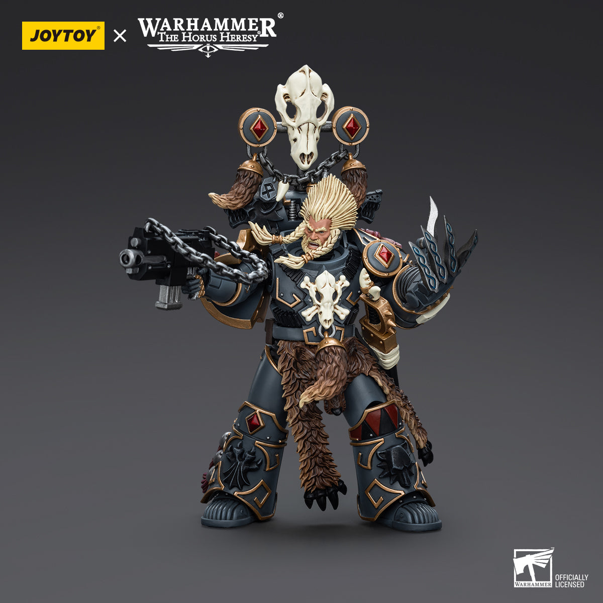 Warhammer Collectibles: 1/18 Scale Space Wolves Geigor Fell-Hand - Good Games