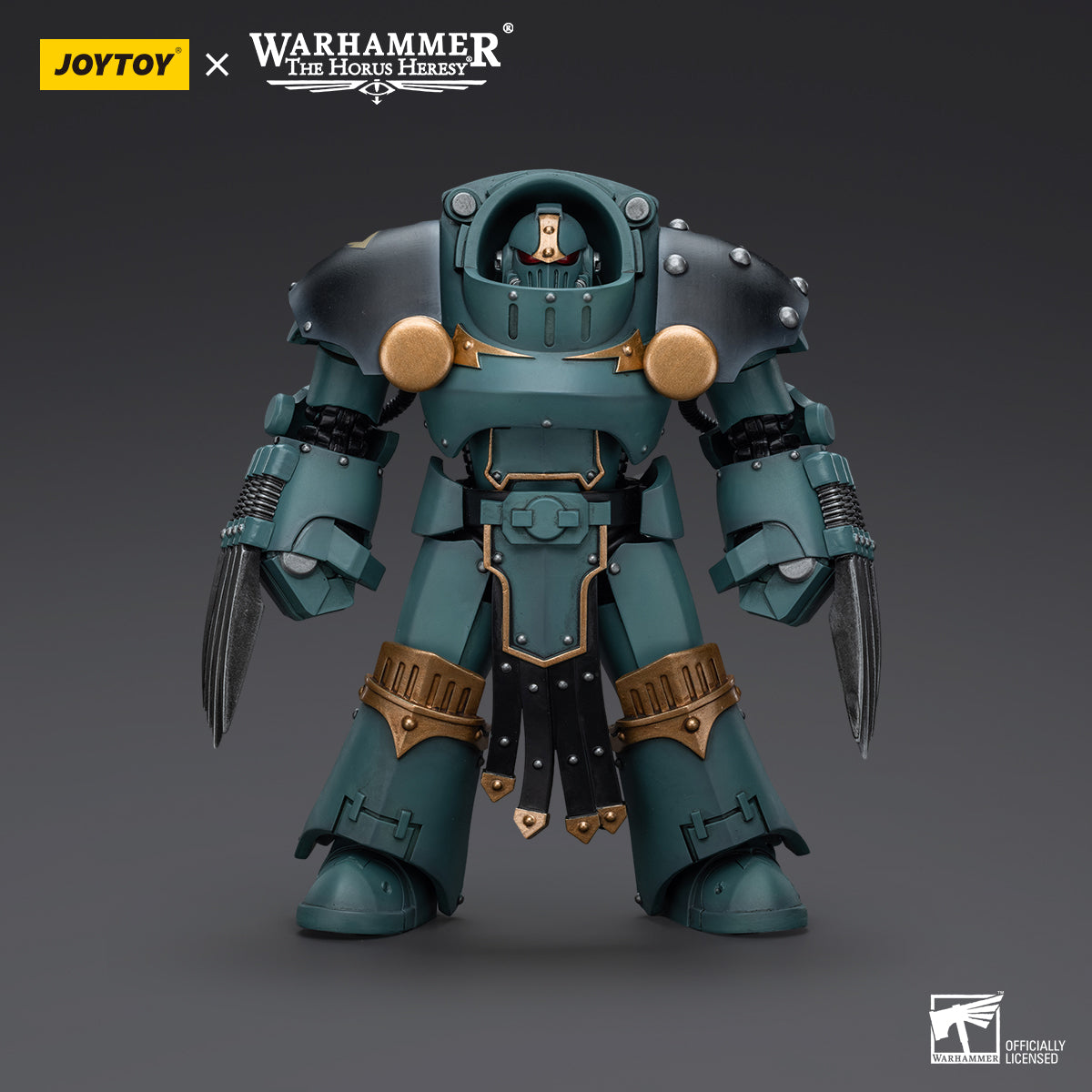 Warhammer Collectibles: 1/18 Scale Sons Of Horus Tartaros Terminator Squad Terminator With Claw - Good Games