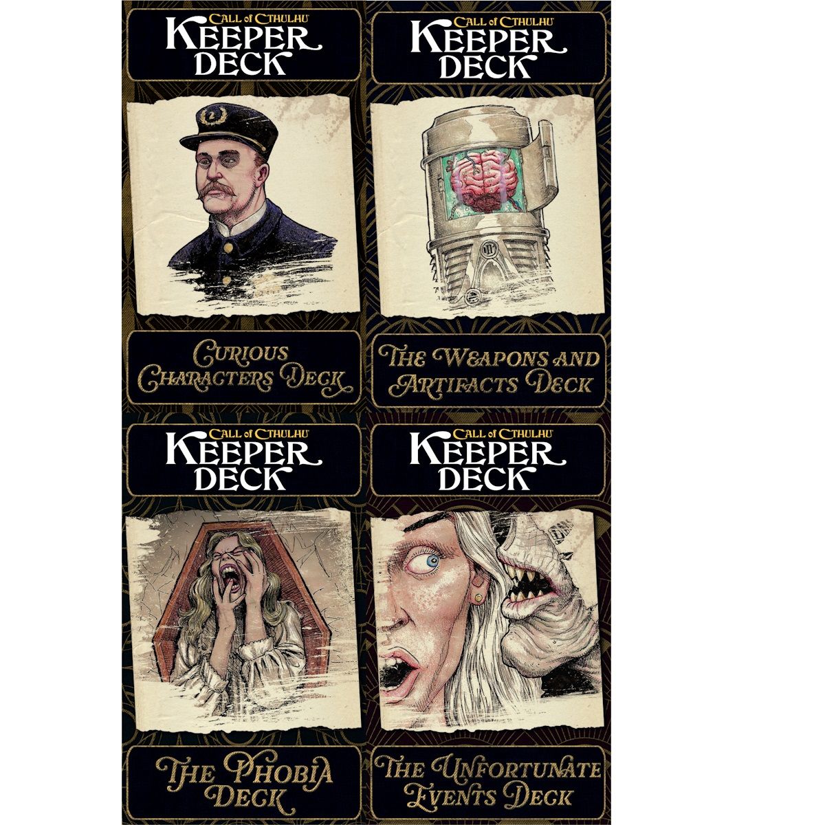 Call of Cthulhu RPG - Keeper Decks Second Edition - Good Games