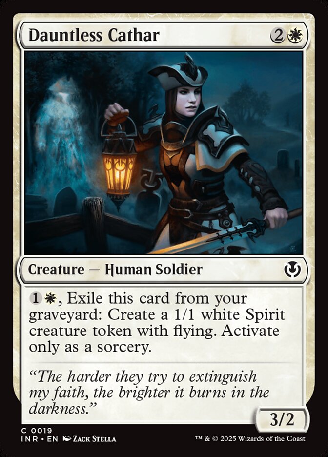 Dauntless Cathar 19/287 (Innistrad Remastered) - Foil