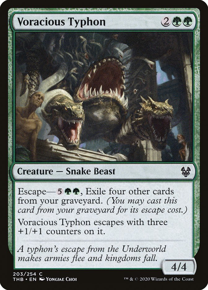Voracious Typhon 203/254 (Theros Beyond Death)