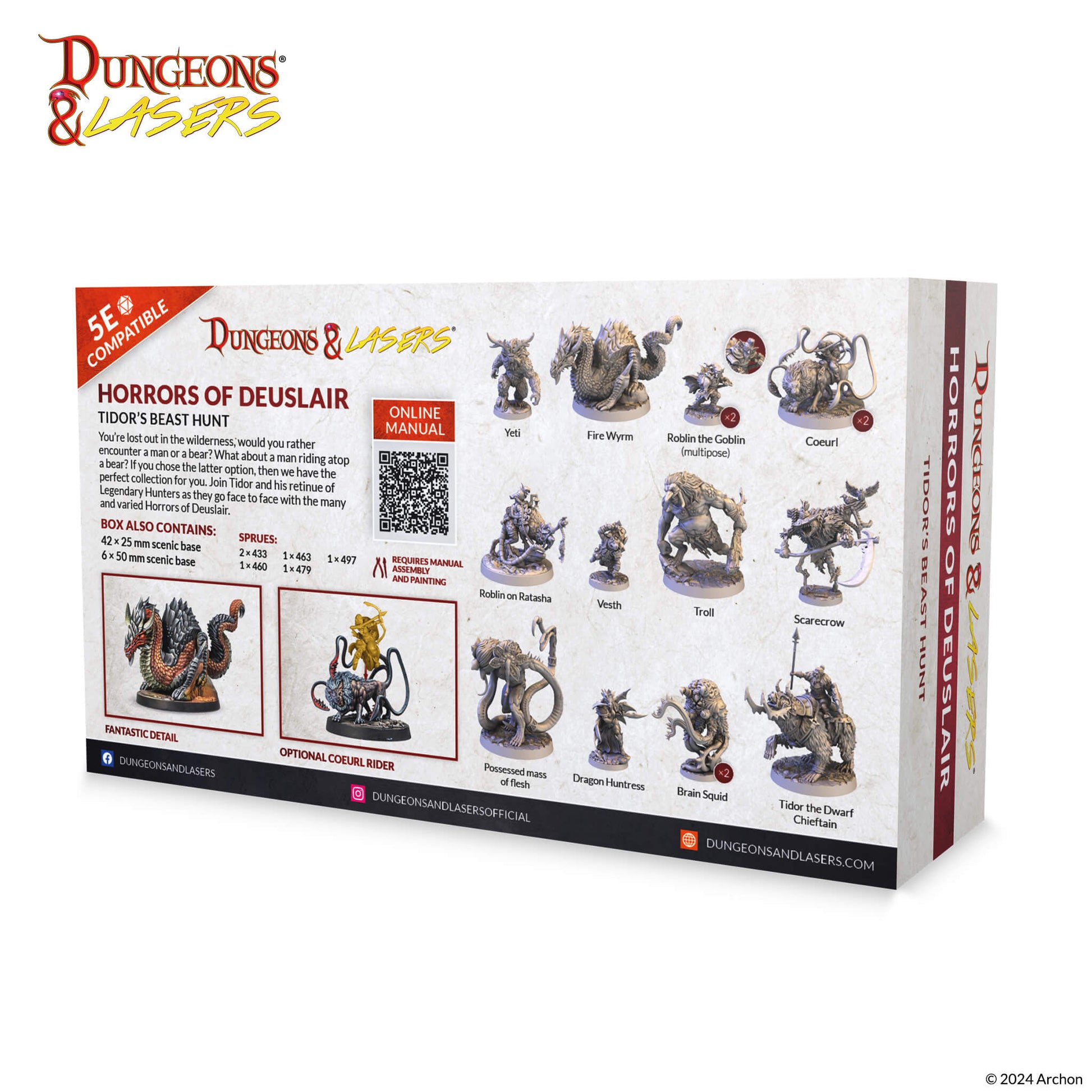 Dungeons & Lasers: Horrors Of Deuslair - Good Games