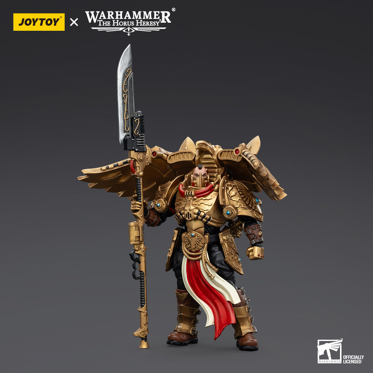 Warhammer Collectibles: 1/18 Scale Legio Custodes Custodian Venatari with Venatari Lance (Preorder) - Good Games