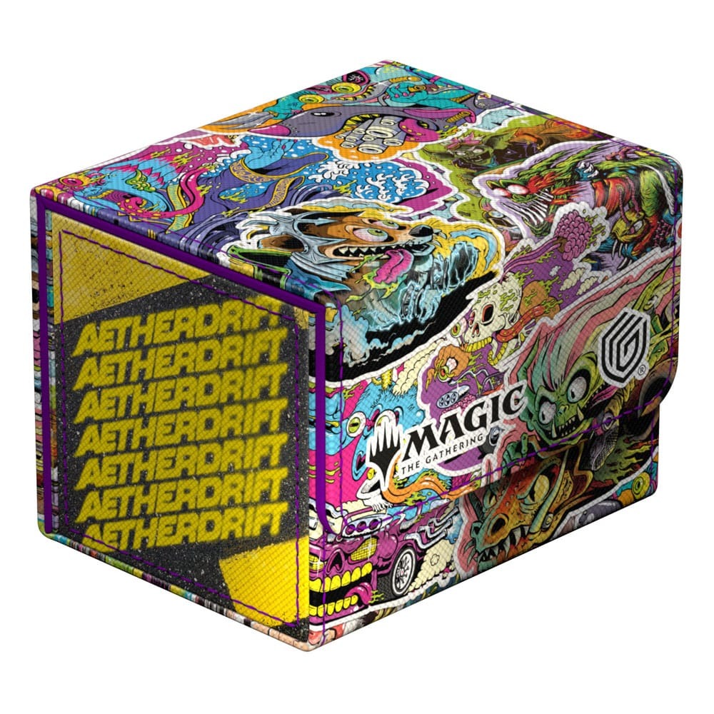 Ultimate Guard: Magic: The Gathering - Aetherdrift – XenoSkin Sidewinder Deck Box – 100+ Revved-Up Racers - Good Games