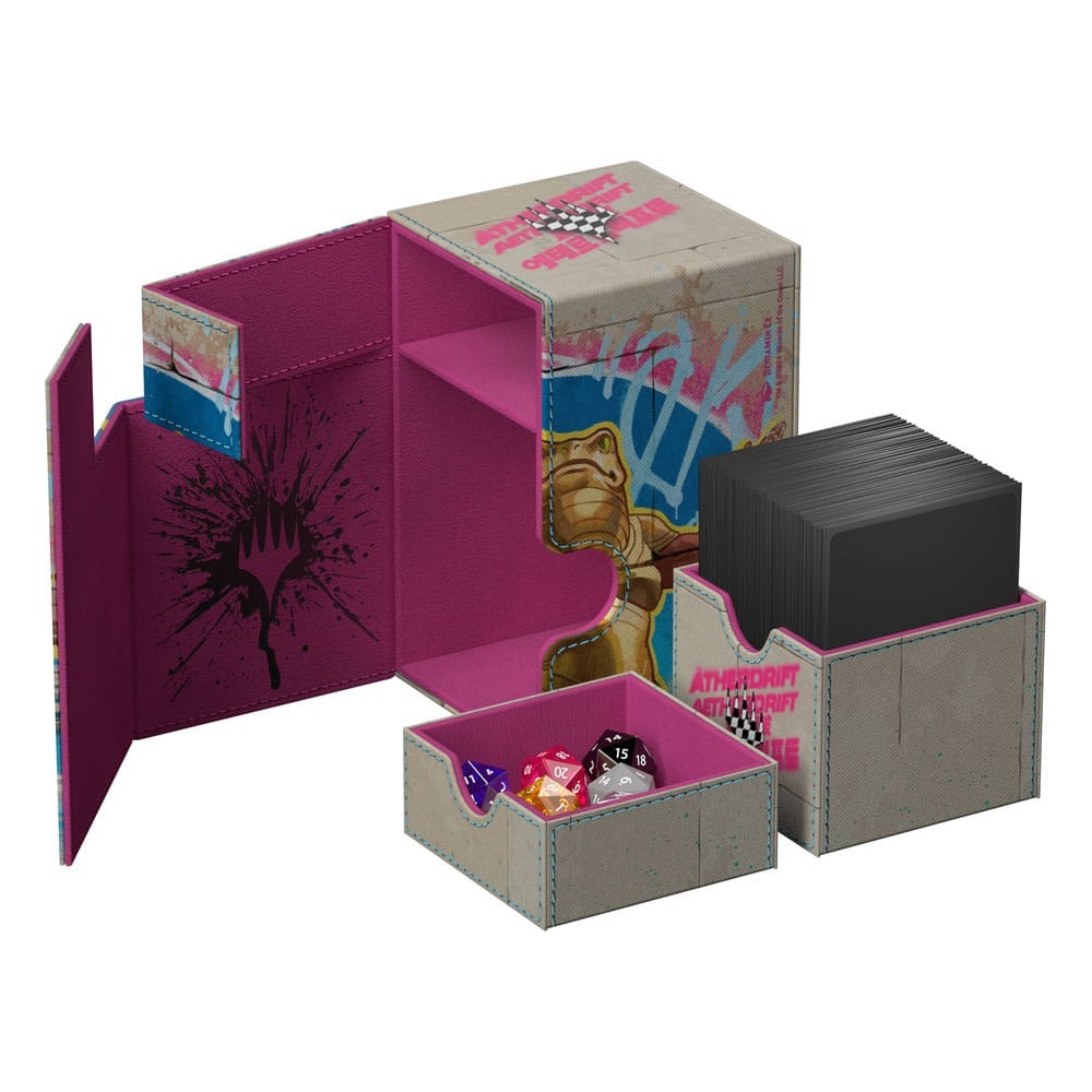 Ultimate Guard: Magic: The Gathering - Aetherdrift – XenoSkin Flip´n´Tray Deck Case 100+ Sab-Sunen, Luxa Embodied - Good Games