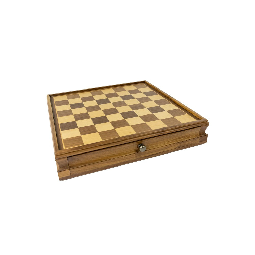 LPG Classics Wooden Chess Set with Drawers 38 cm - Good Games