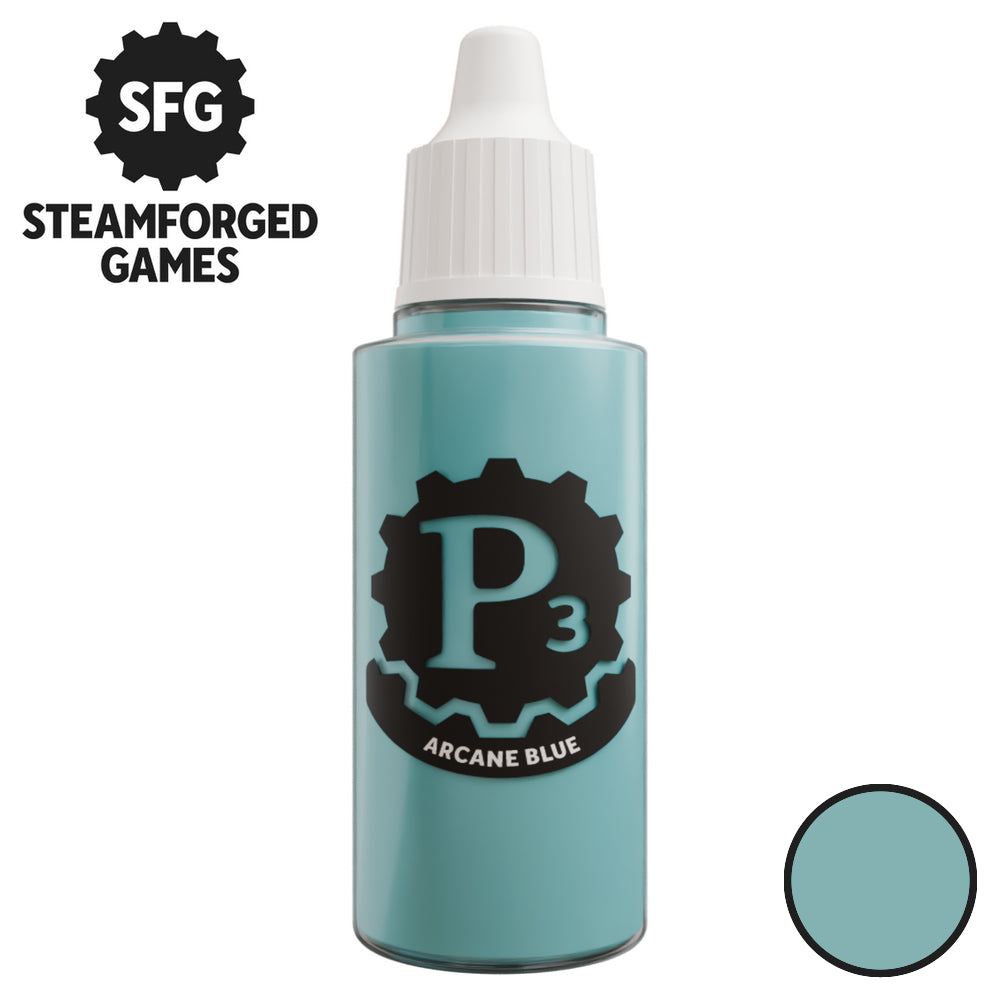 Steamforged Games P3 Paint 18ml - Arcane Blue - Good Games