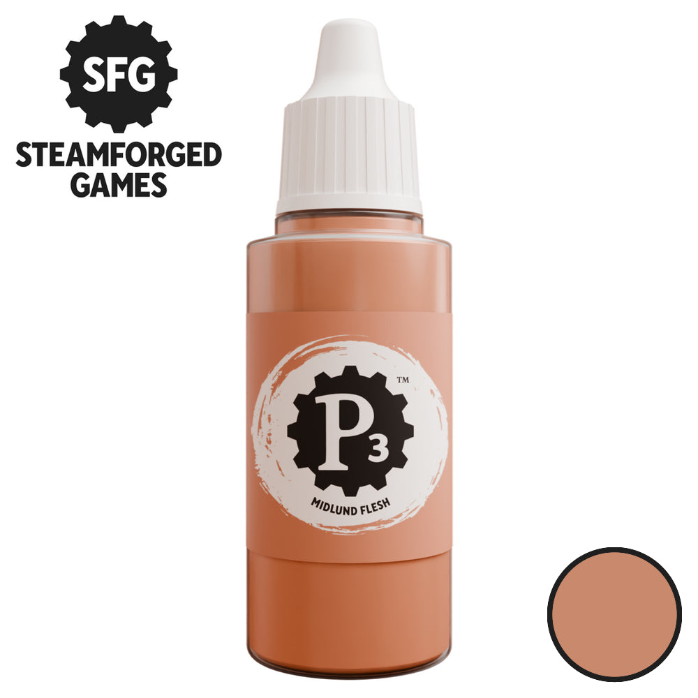Steamforged Games P3 Paint 18ml - Midlund Flesh - Good Games