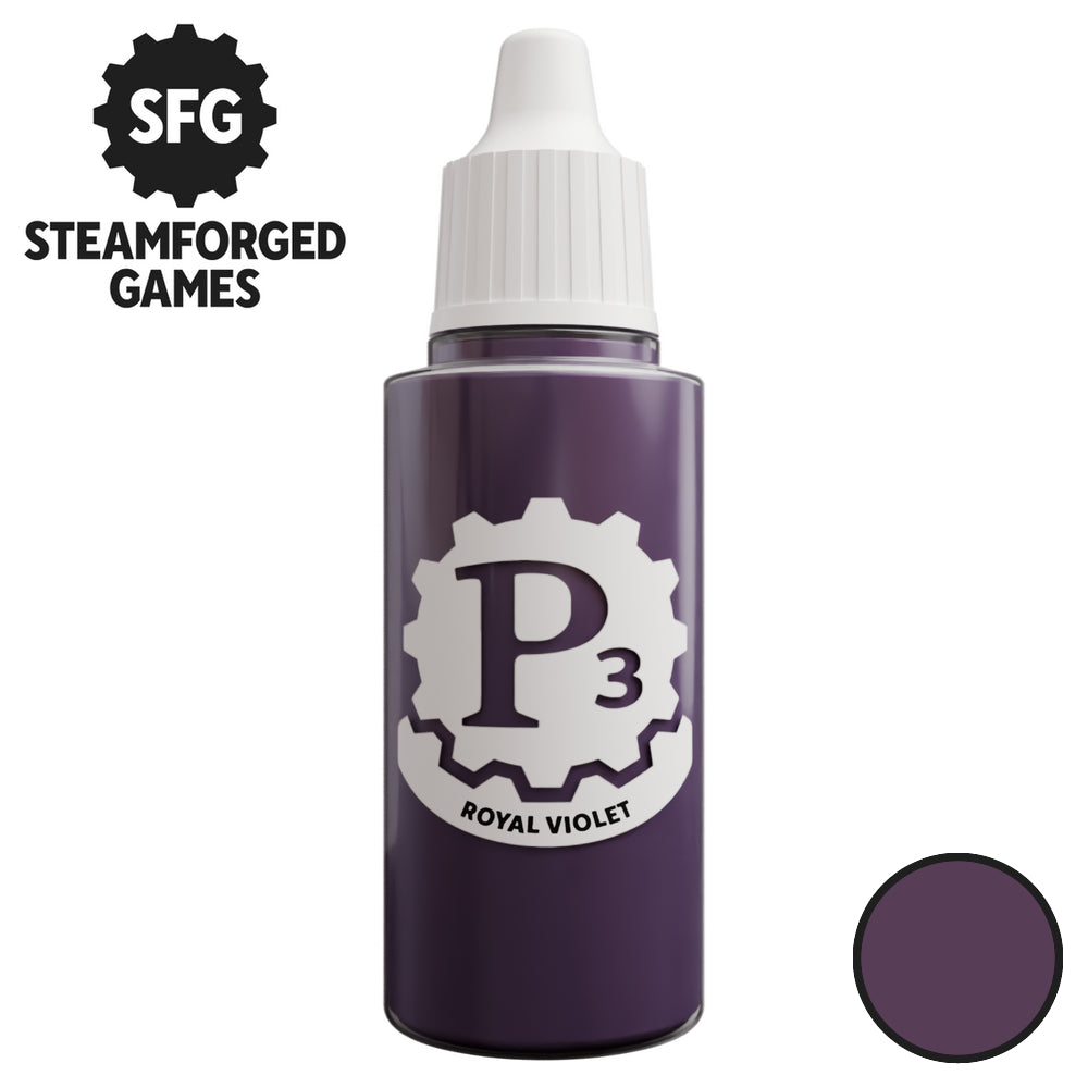 Steamforged Games P3 Paint 18ml - Royal Violet - Good Games