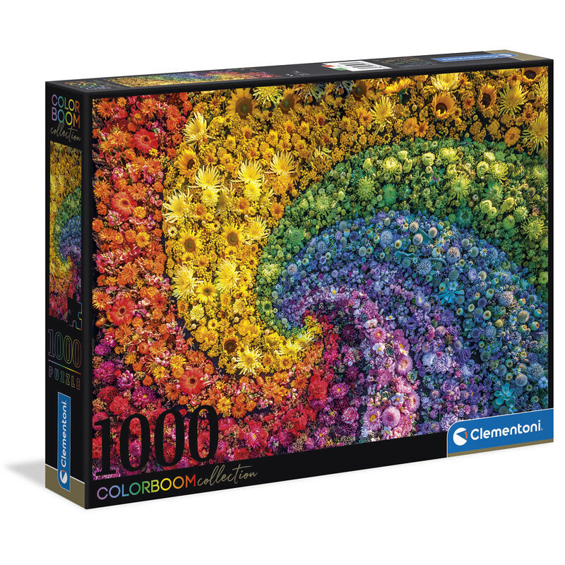 Clementoni - Colorboom Whirl - 1000 Piece Jigsaw - Good Games
