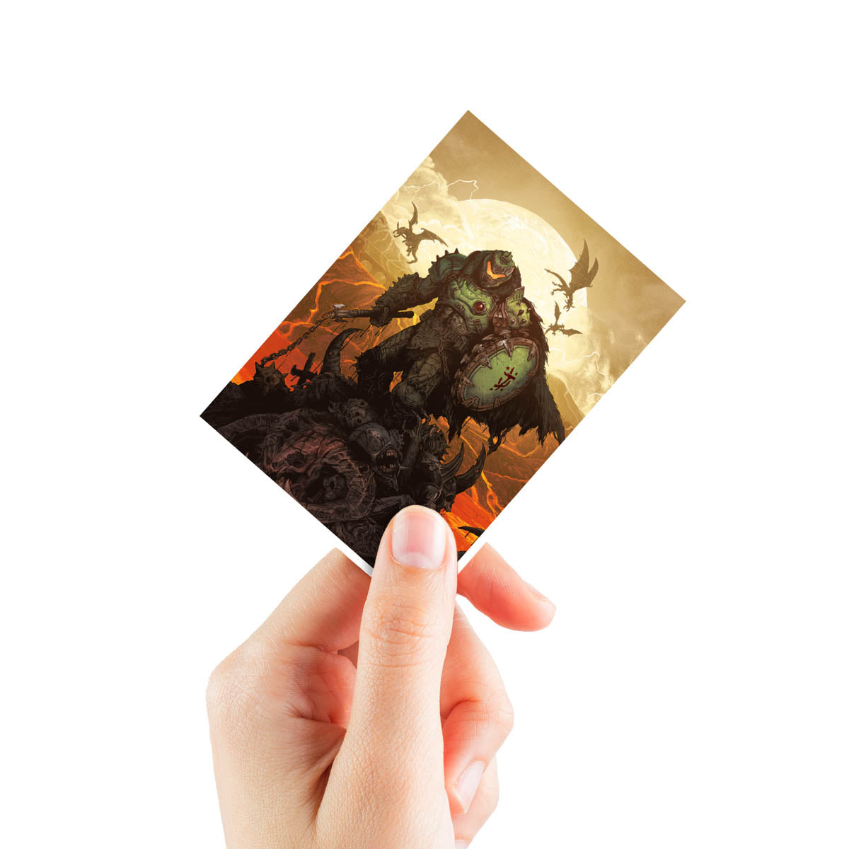 Ultra Pro: DOOM 105ct Apex Deck Protector Sleeves 2 (UP16615) (Preorder) - Good Games