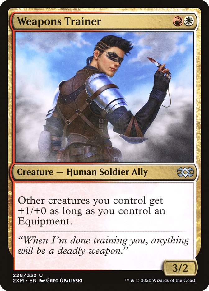 Weapons Trainer 228/332 (Double Masters)