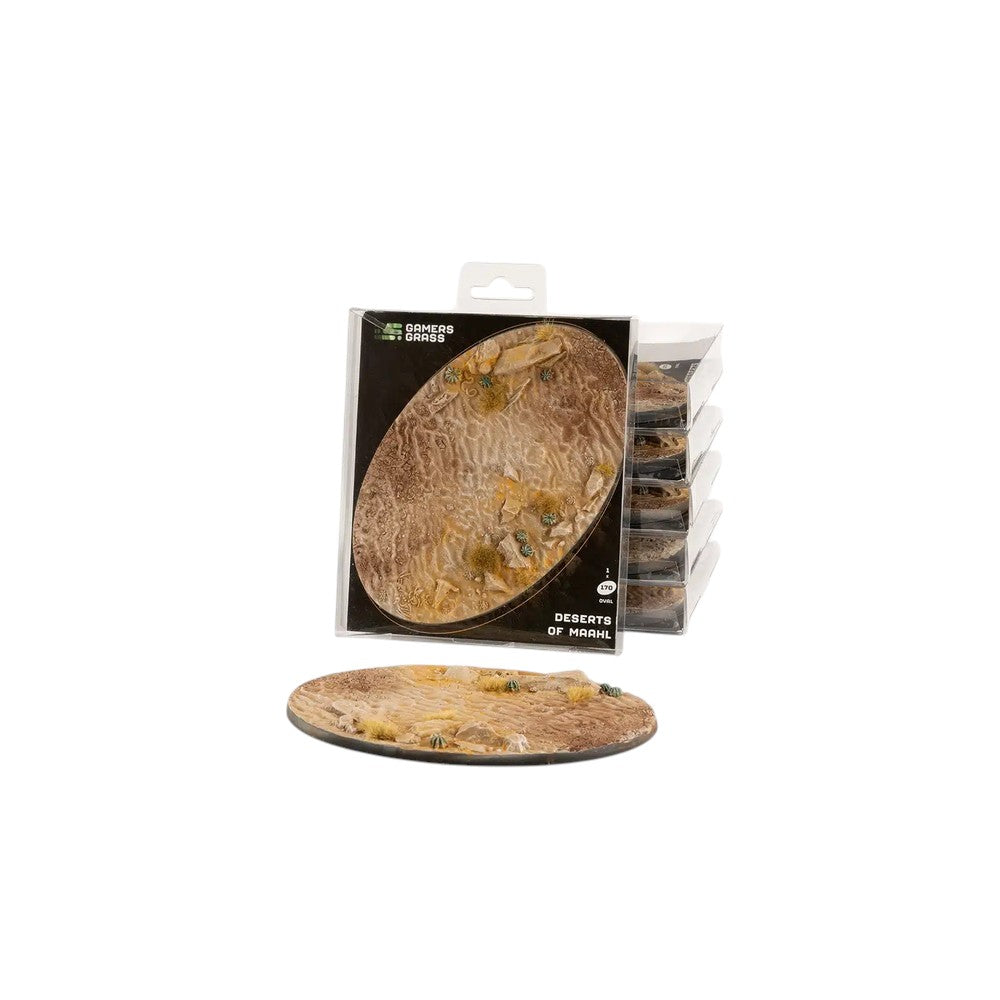 Gamers Grass - Battle Ready Bases - Deserts of Maahl - Oval 170mm (x1)