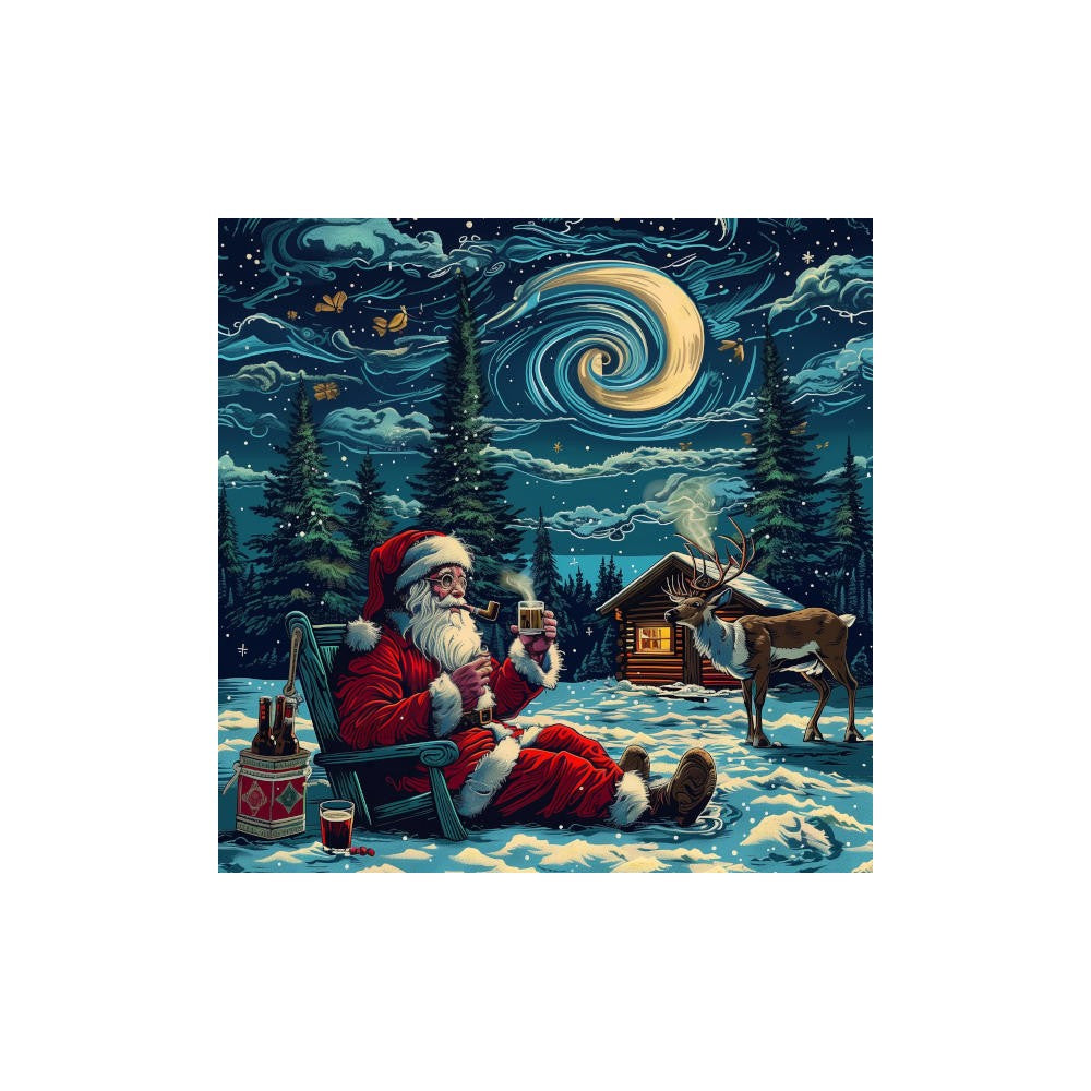 Trippy Puzzles - 300 Piece Wood Jigsaw Merry Moment