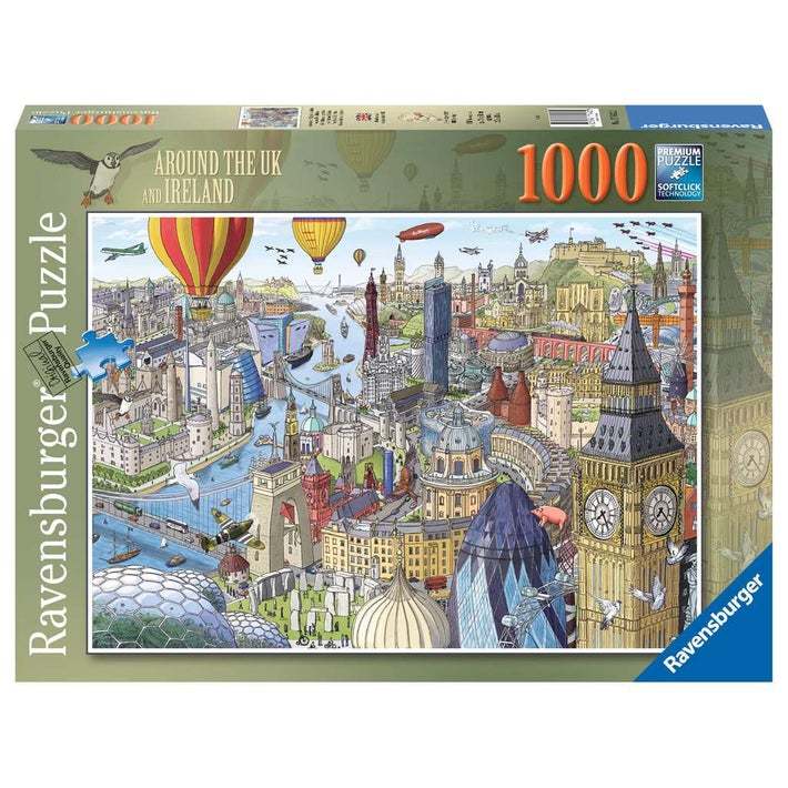 Ravensburger - Around the British Isles 1000 Piece Jigsaw - Good Games