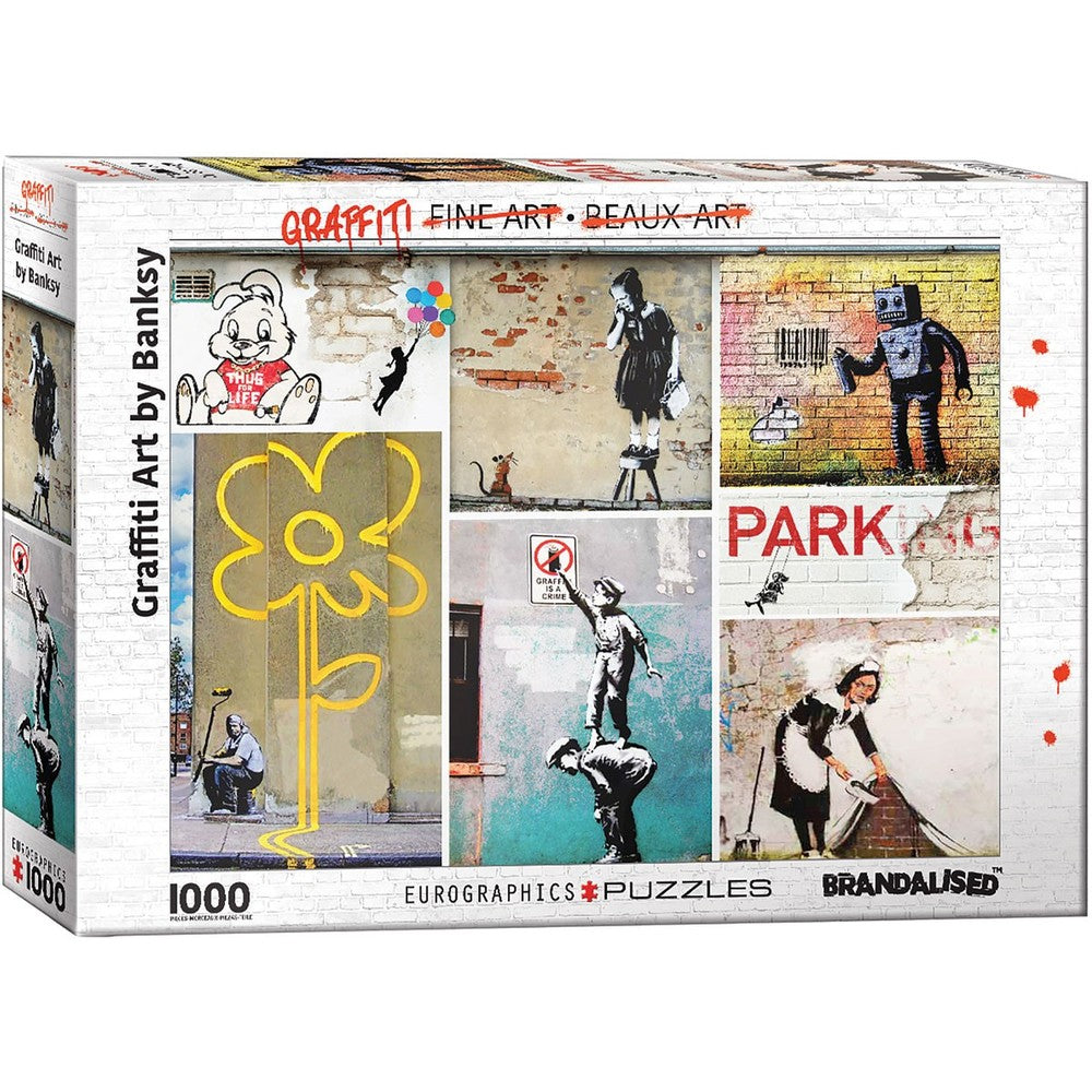 Eurographics - Banksy - Street Art 1000 Piece Puzzle
