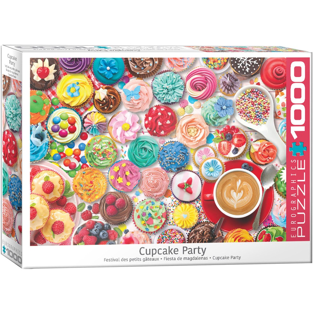 Eurographics - Cupcake Party 1000 Piece Puzzle