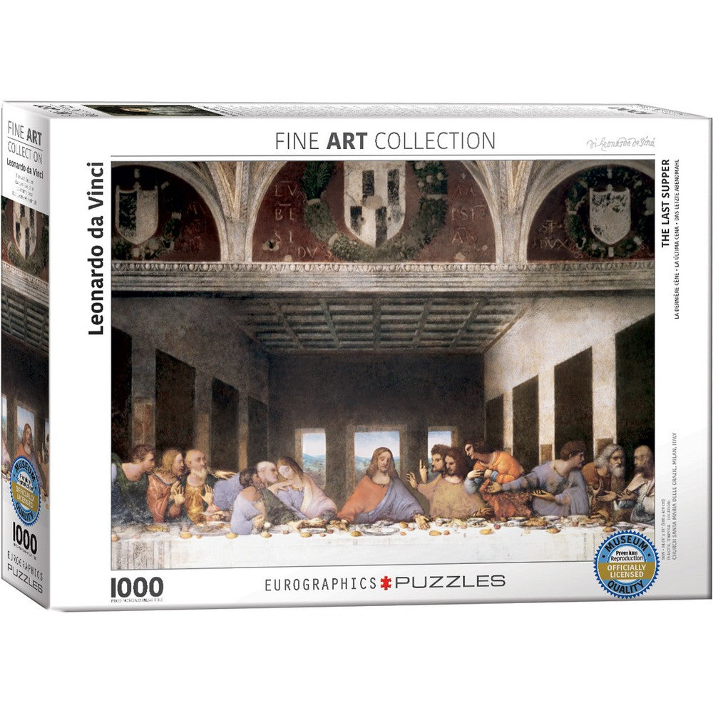 Eurographics - Da Vinci - The Last Supper 1000 Piece Puzzle