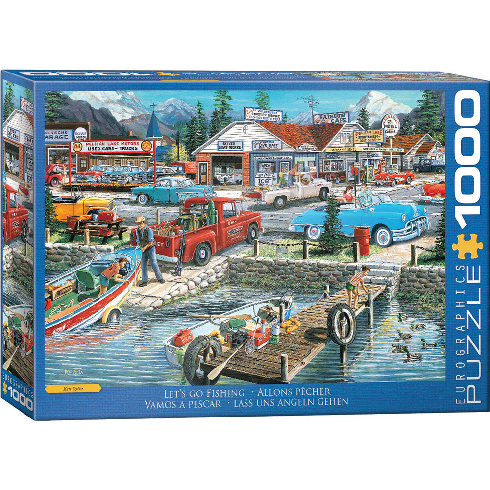 Eurographics - Let's Go Fishing 1000 Piece Puzzle
