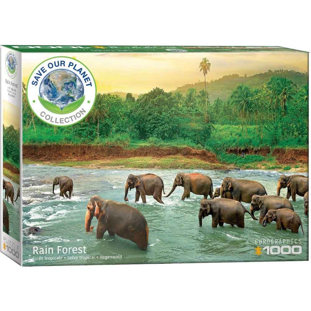 Rainforest 1000 Piece Puzzle