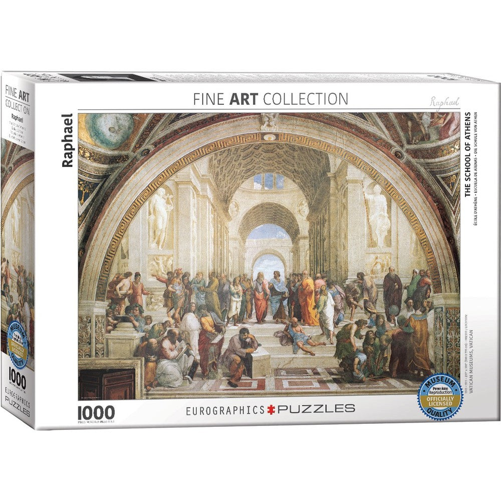 Eurographics - Raphael - School Of Athens 1000 Piece Puzzle