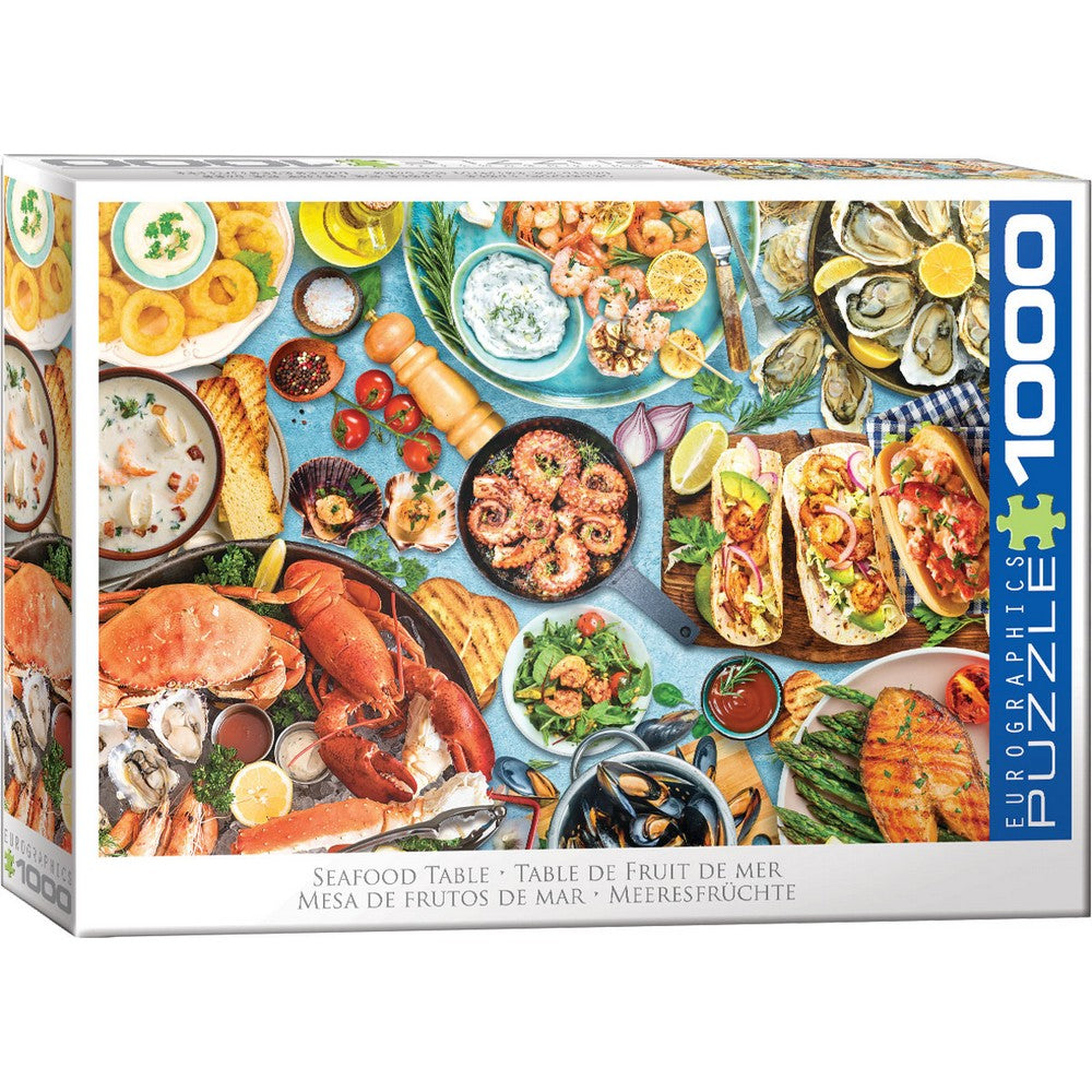 Eurographics - Seafood Table 1000 Piece Puzzle