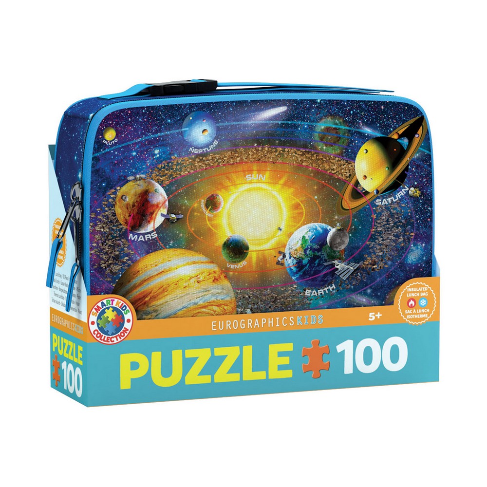 Eurographics - Solar System 100 Piece Puzzle Lunch Bag