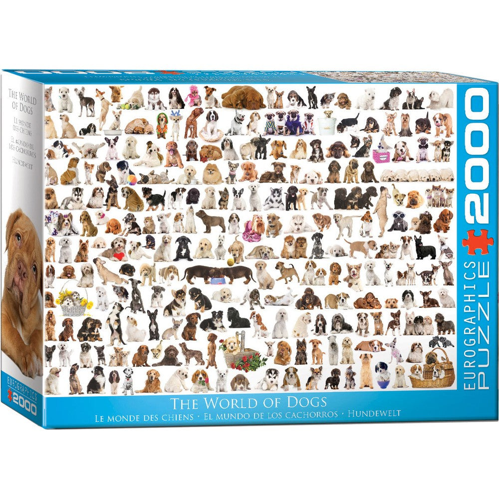 Eurographics - The World Of Dogs 2000 Piece Puzzle