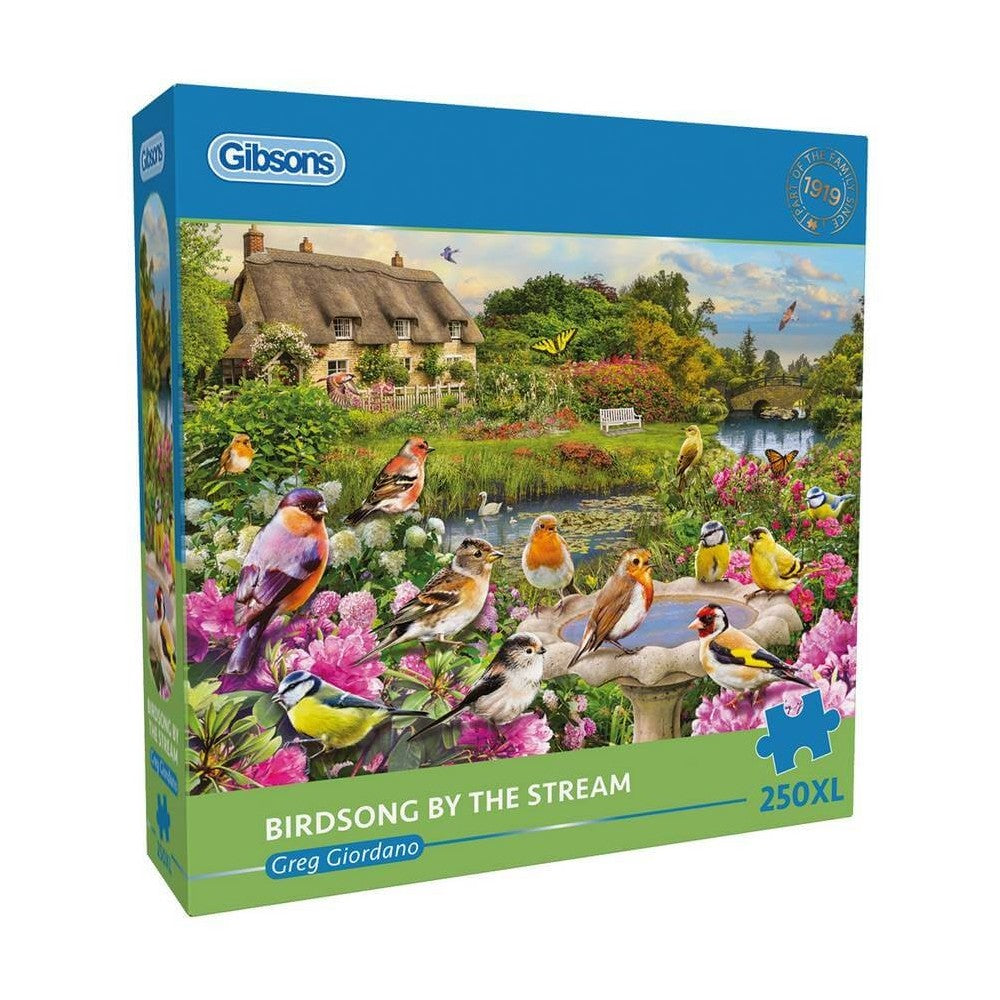 Gibsons - Birdsong By The Stream 250 Piece Puzzle