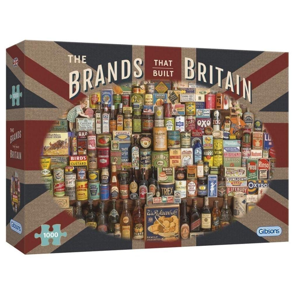 Gibsons - Brands That Built Britain 1000 Piece Puzzle
