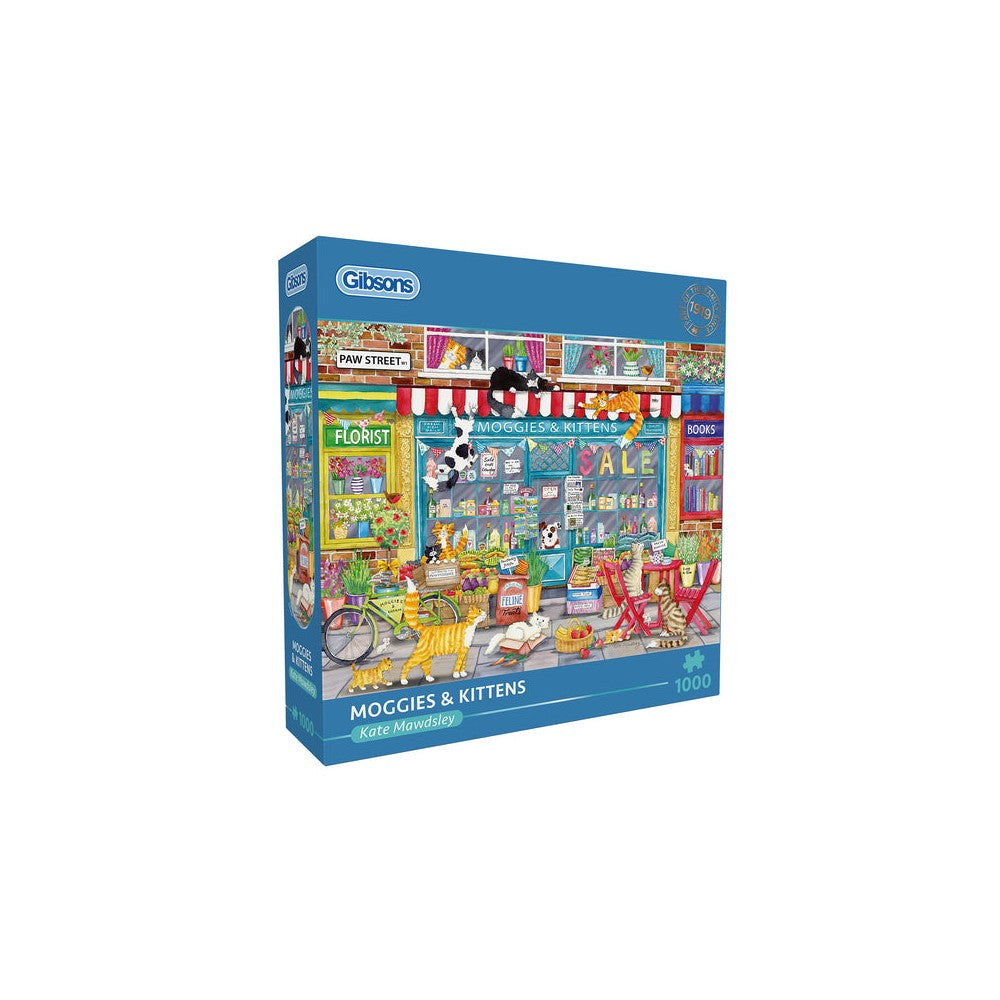Gibsons - Moggies & Kittens 1000 Piece Puzzle