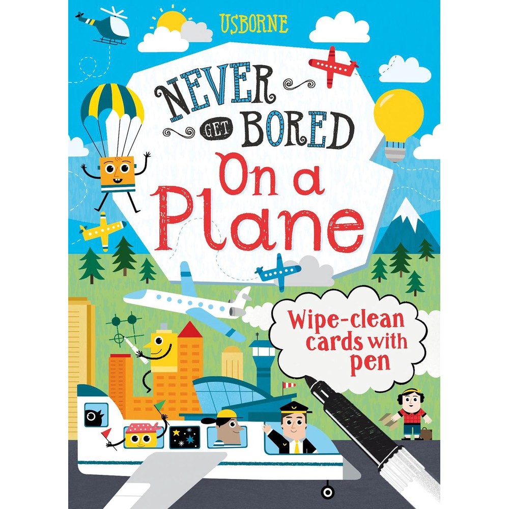 Never Bored On A Plane