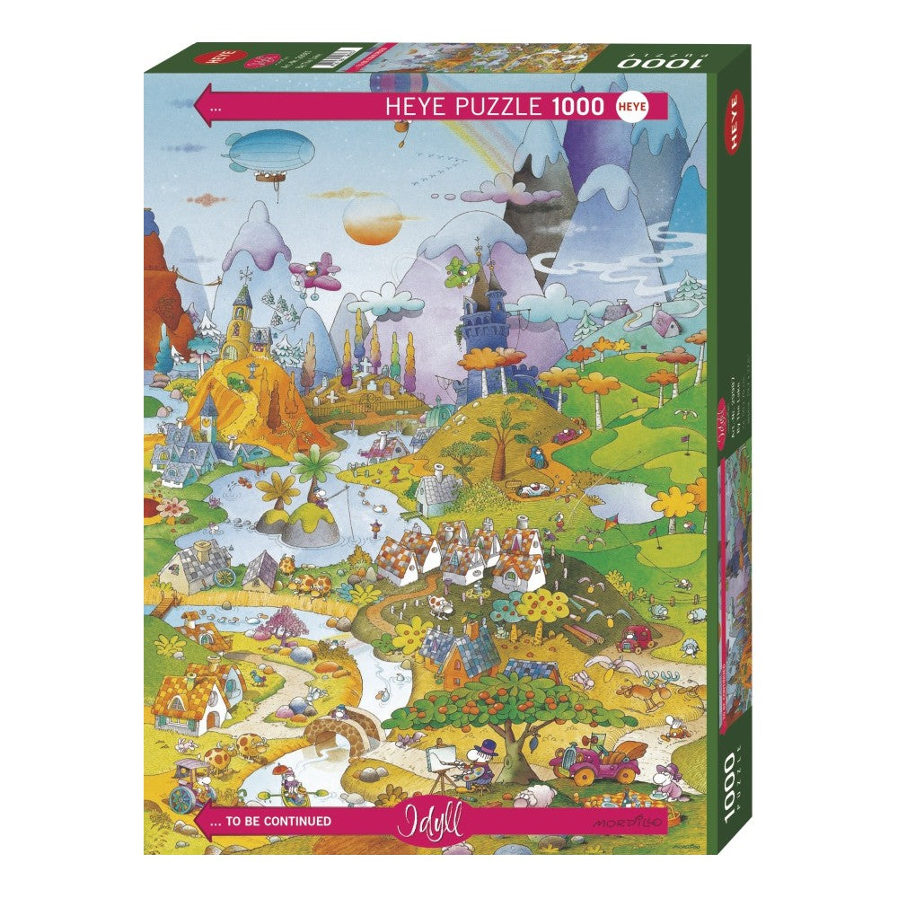 Heye - Mordillo - Idyll Lake 1000 Piece Puzzle