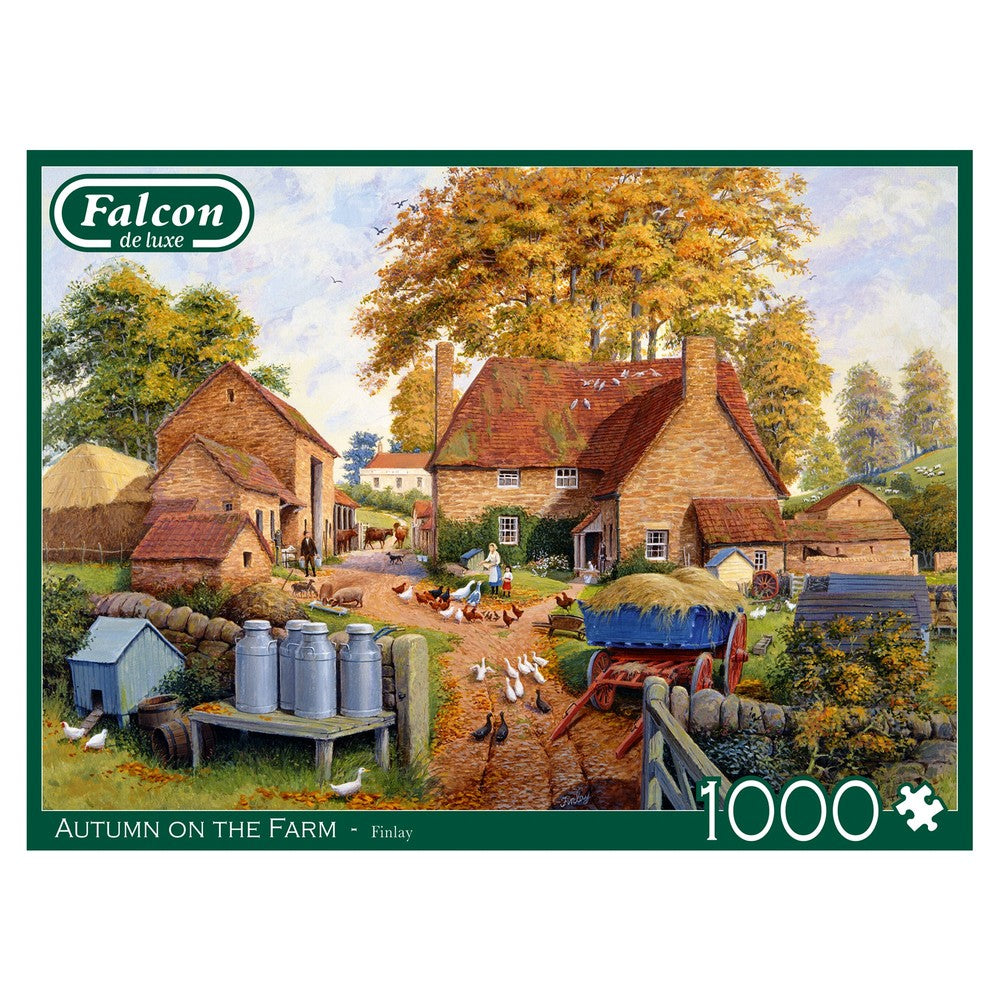 Jumbo - Autumn On The Farm 1000 Piece Puzzle