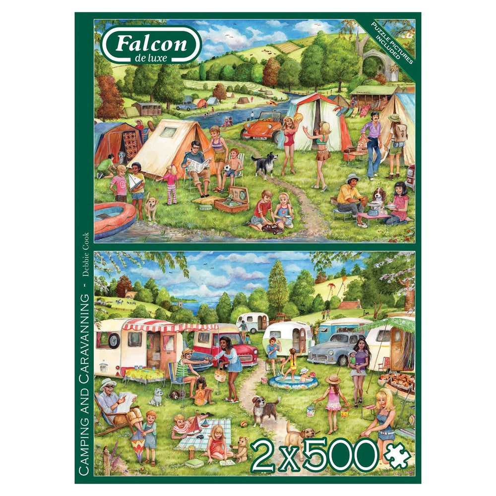 Jumbo - Camping & Caravaning x 2 500 Piece Puzzle