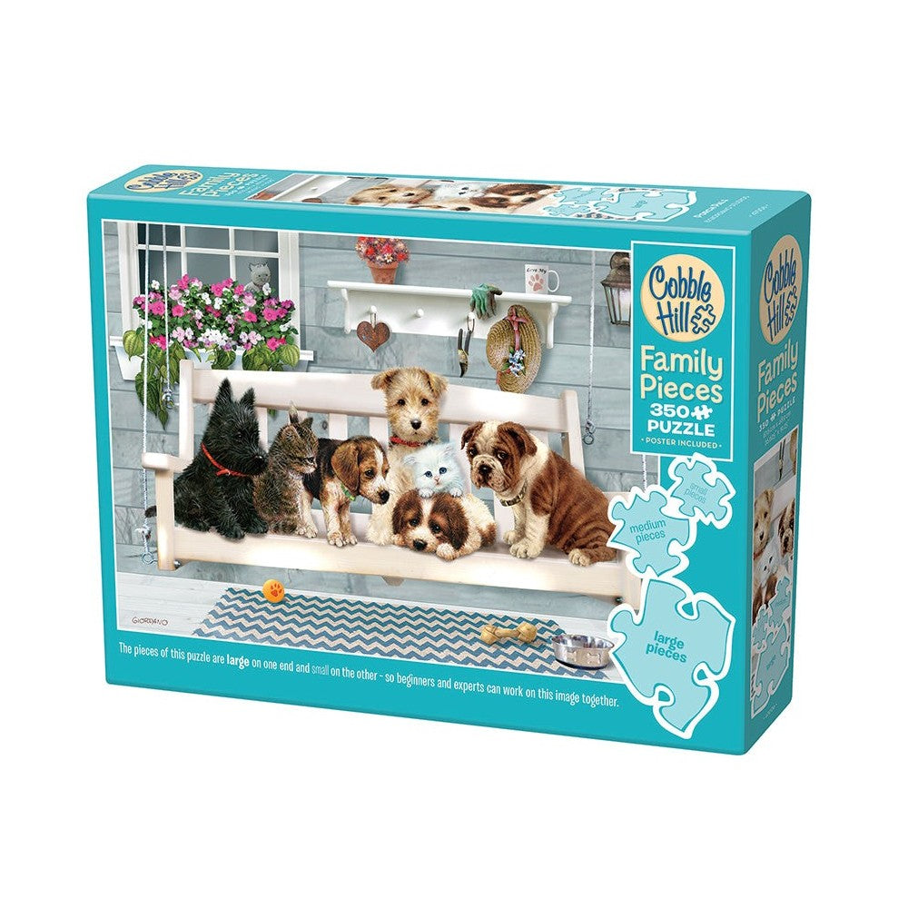 Cobble Hill - Porch Pals 350 Piece Puzzle