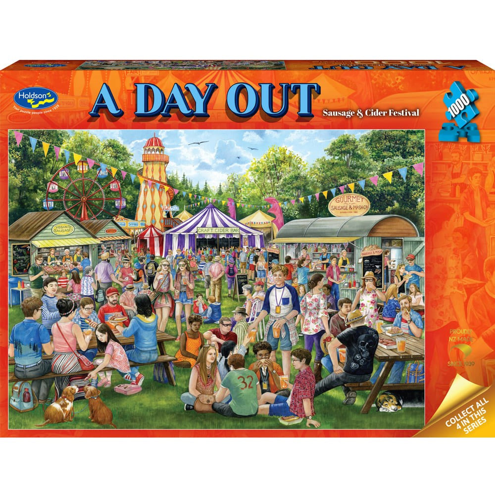 Holdson - A Day Out Sausage & Cider 1000 Piece Puzzle