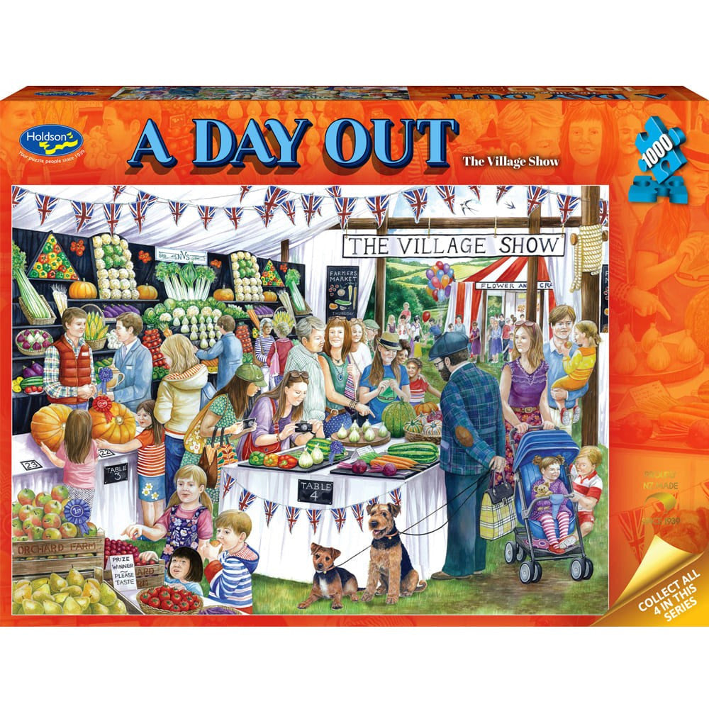 Holdson - A Day Out Village Show 1000 Piece Puzzle