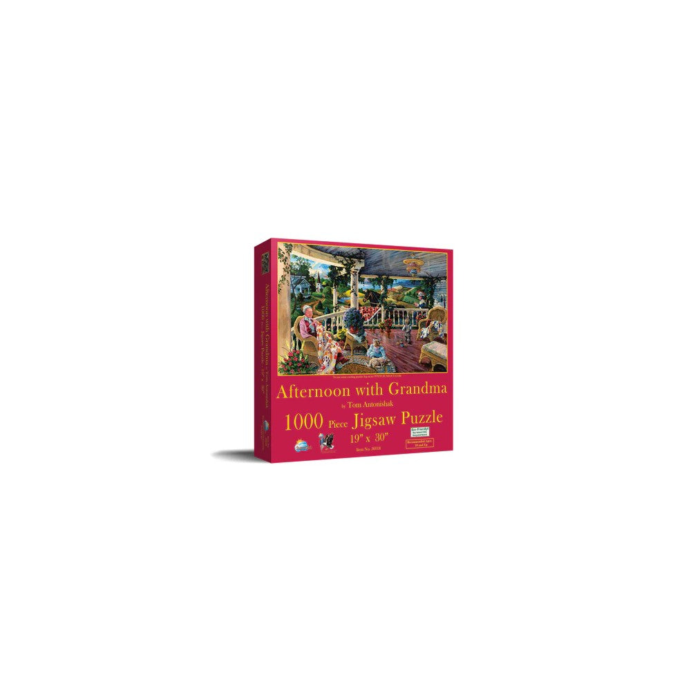 Sunsout - Afternoon With Grandma 1000 Piece Puzzle