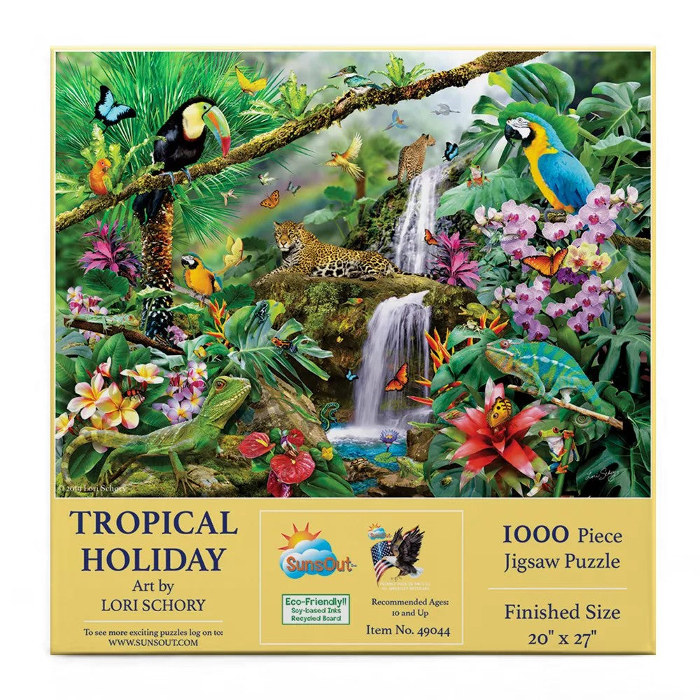 Sunsout - Tropical Holiday 1000 Piece Puzzle