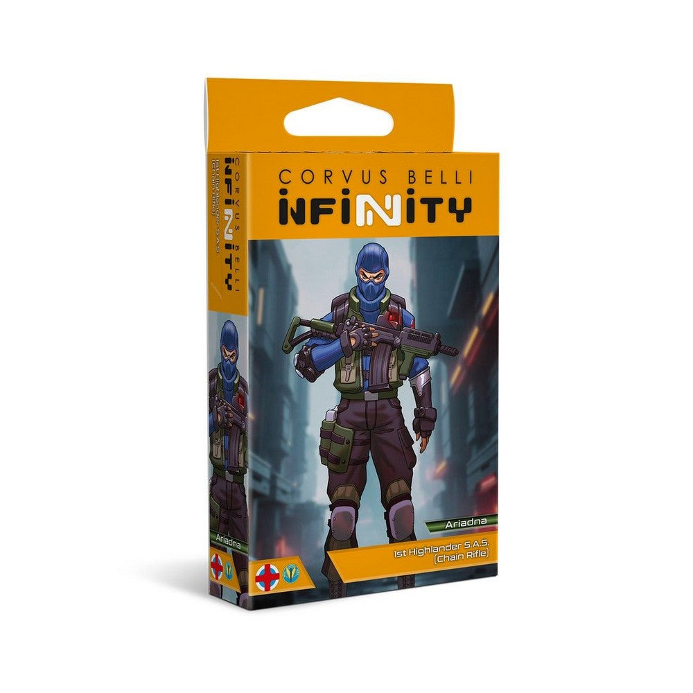 Infinity: Ariadna: 1st Highlander S.A.S (Chain Rifle)