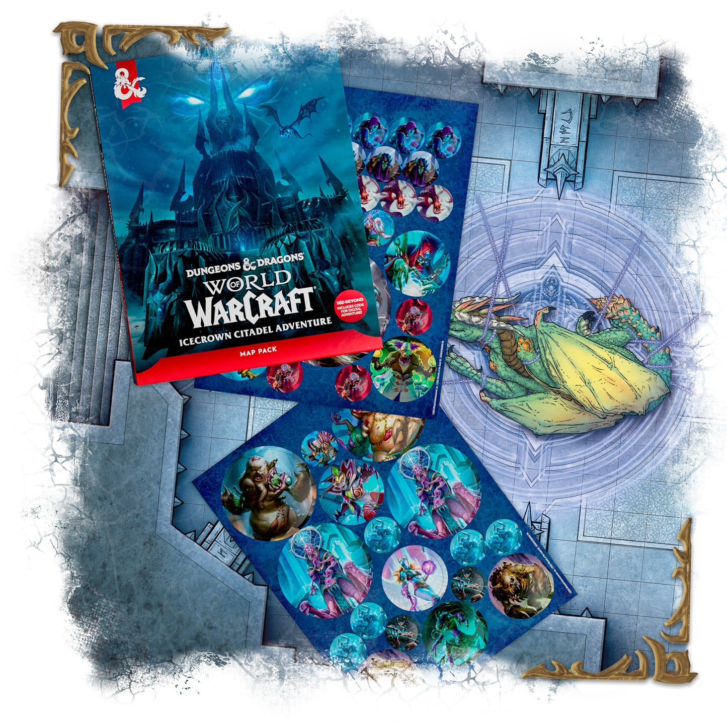 Dungeons & Dragons World of Warcraft - Map Pack (Preorder)