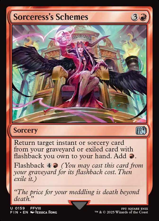 Sorceress's Schemes 159/309 (FINAL FANTASY) - Foil