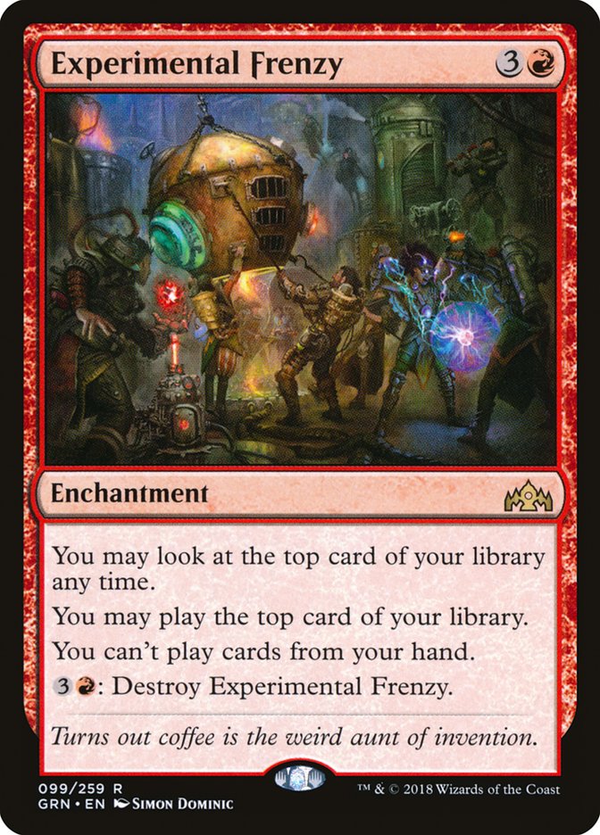 Experimental Frenzy 99/259 (Guilds of Ravnica)
