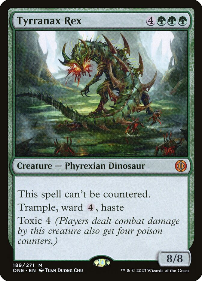 Tyrranax Rex 189/271 (Phyrexia: All Will Be One) - Foil