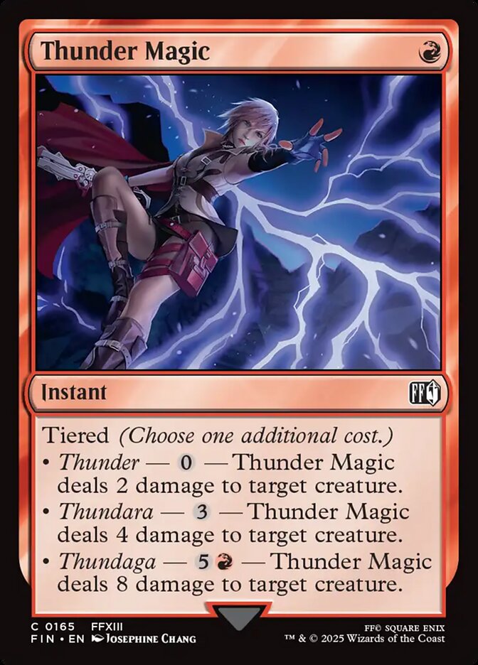 Thunder Magic 165 (FINAL FANTASY)