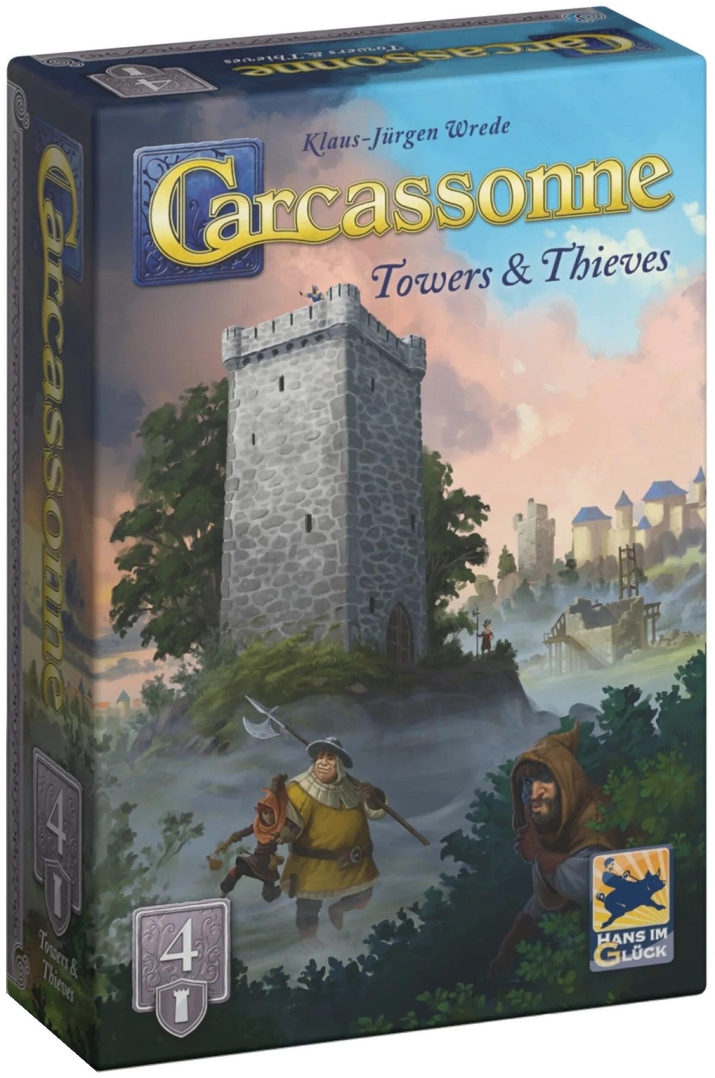 Carcassonne Expansion 4: Towers and Thieves (2025 Redesign)