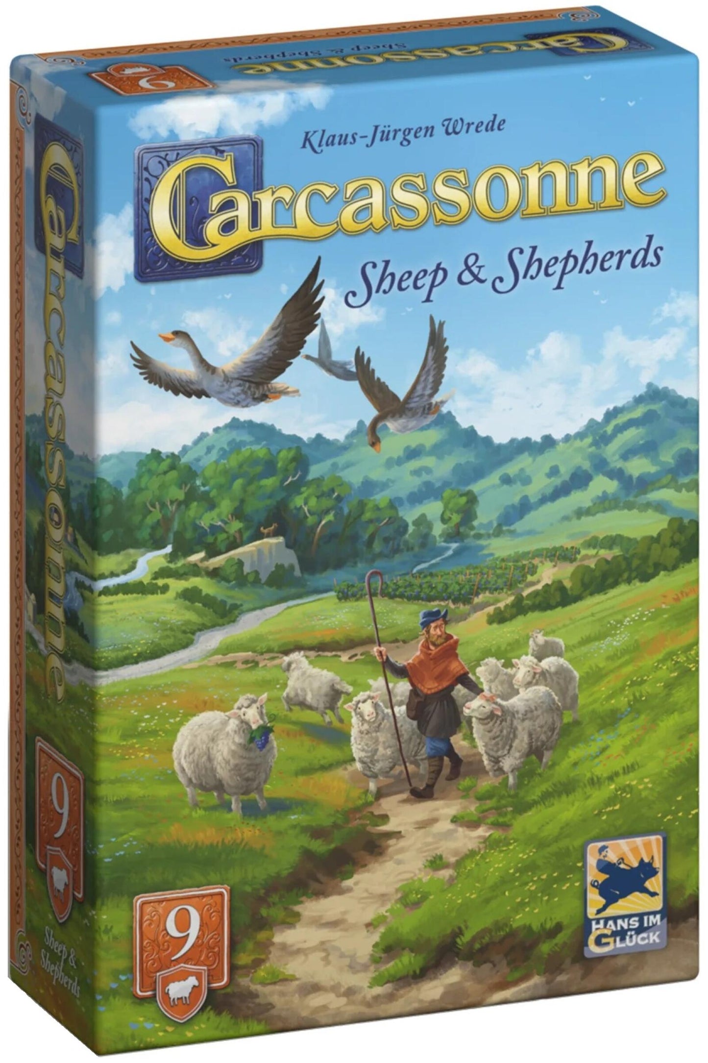 Carcassonne Expansion 9: Sheep and Shepherds (2025 Redesign)