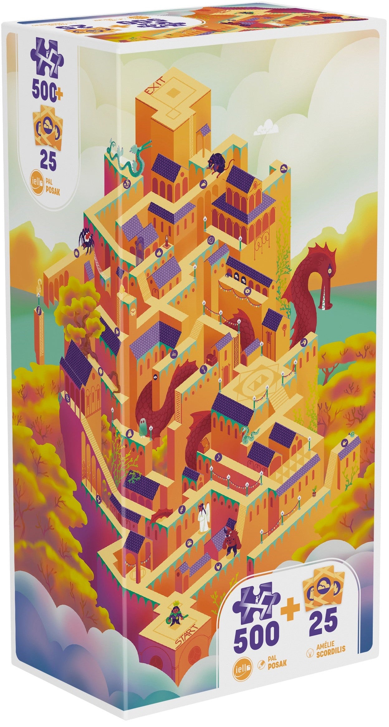 Iello Universe Play Donjon Chateau (#5) - 500 piece Puzzle