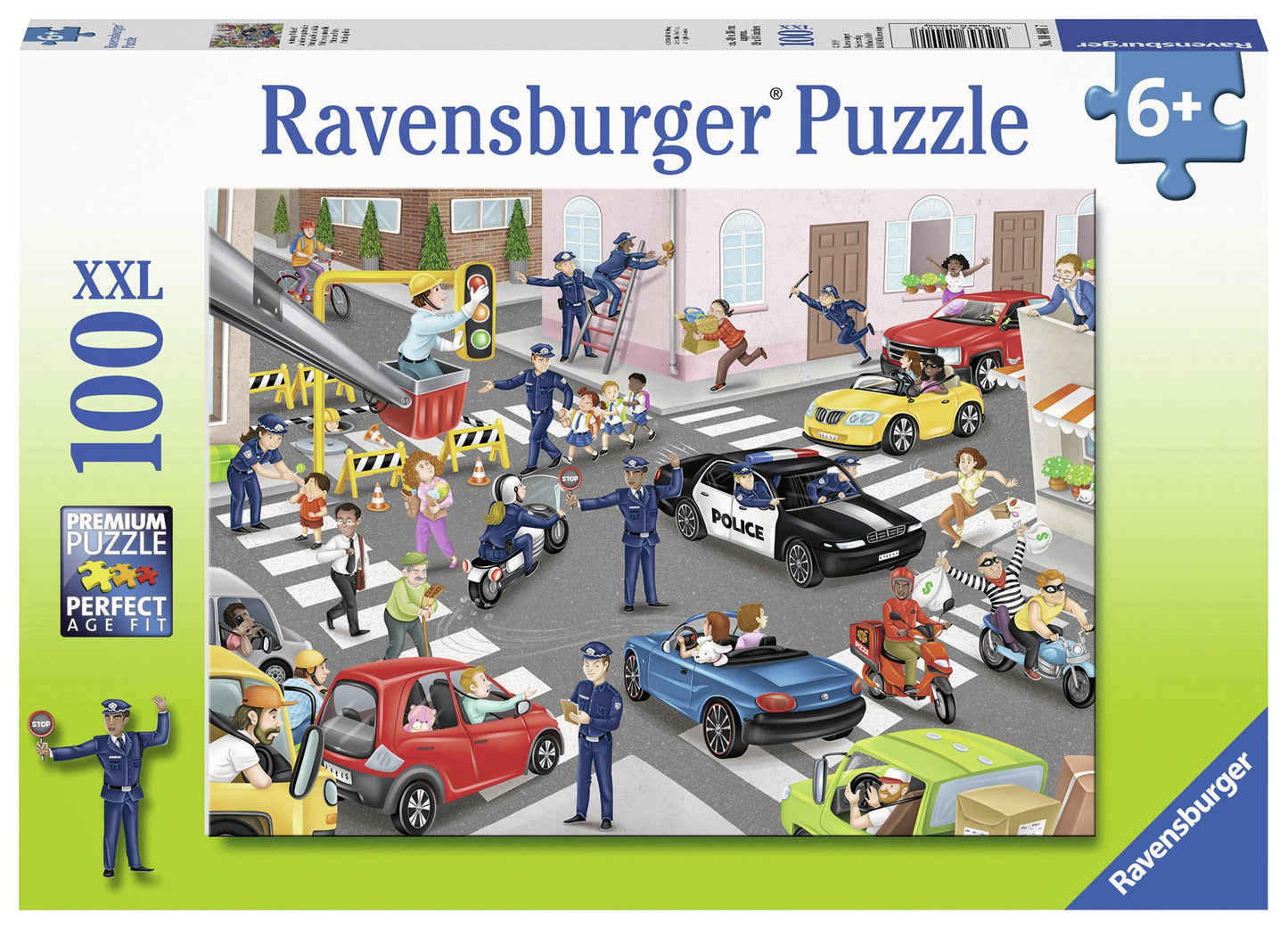 Ravensburger - Police on Patrol - 100 Piece Jigsaw - Good Games